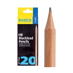 Zart Basics HB Pencils Pack of 20_2